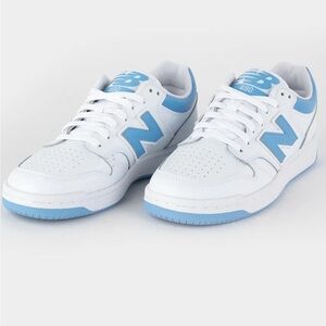 NEW New Balance 480 Womens 9.5 White Light Blue Athletic Shoes In Box Authentic